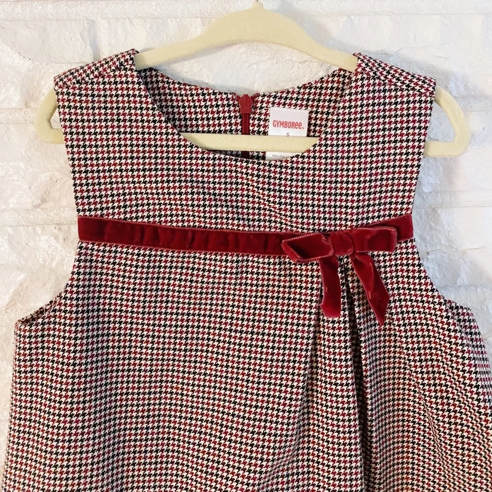 Gymboree Houndstooth Dress Size 5